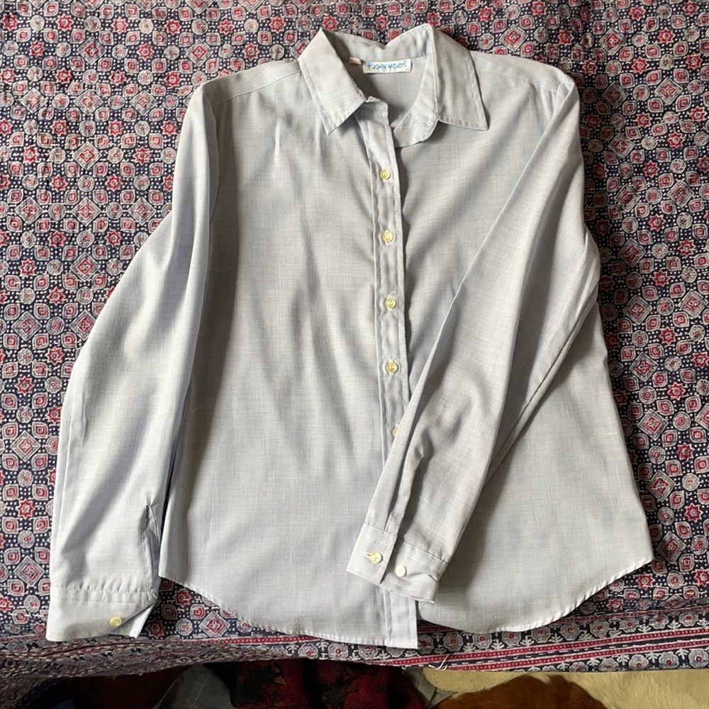 Ladies Chambray Vintage Top